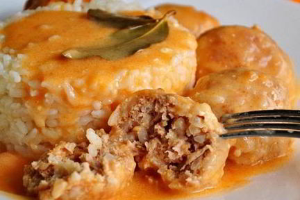 Мясные тефтельки с подливкой