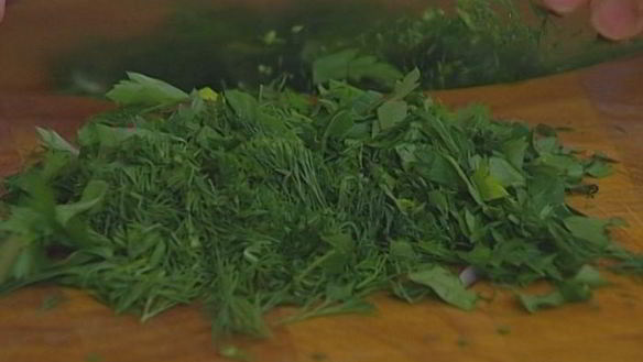 ШАГ 2. мясные тефтельки с рисом и зеленью