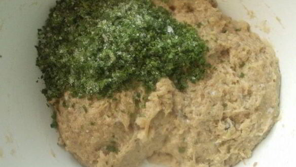 ШАГ 2. рыбно-шпинатные тефтели