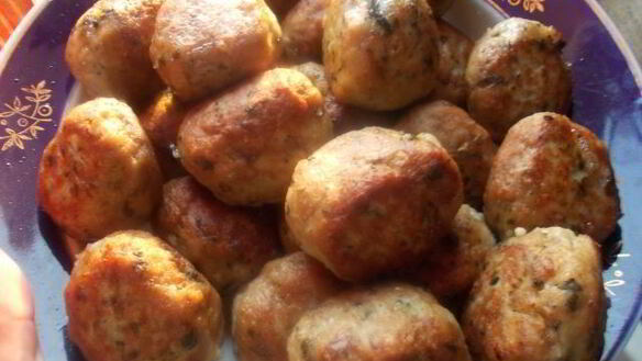 ШАГ 3. рыбно-шпинатные тефтели