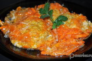 Рыбные тефтели с кабачком