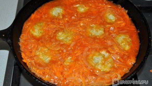 ШАГ 4. рыбные тефтели с кабачком