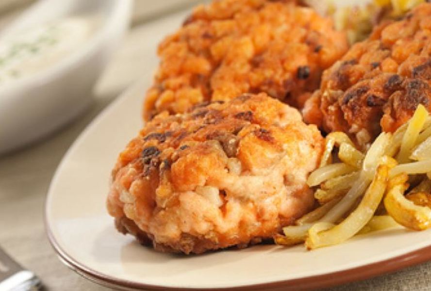 Рыбные тефтели с картофелем