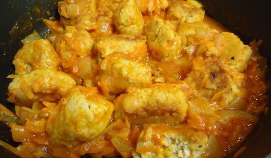 Рецепт рыбные тефтели в томатном соусе