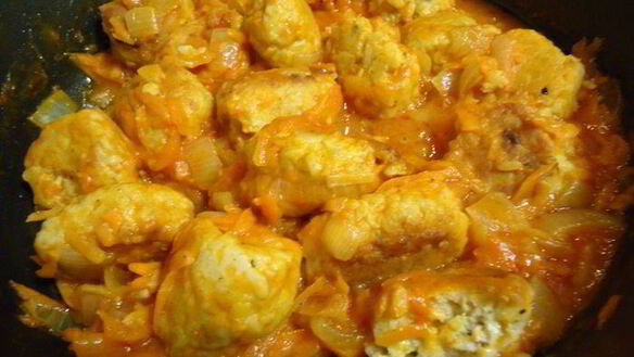 ШАГ 4. рыбные тефтели в томатном соусе