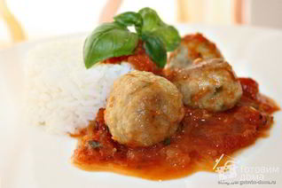 Рыбные тефтельки в томатном соусе