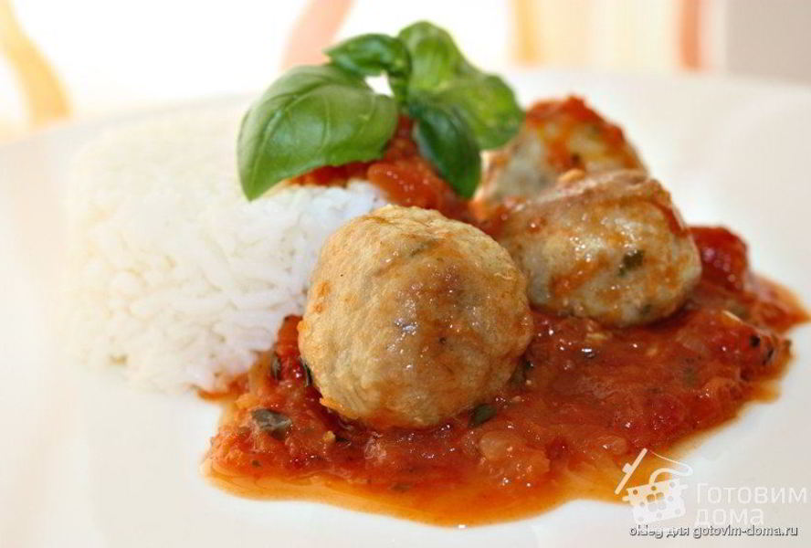 Рыбные тефтельки в томатном соусе