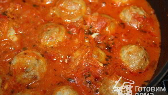 ШАГ 8. рыбные тефтельки в томатном соусе
