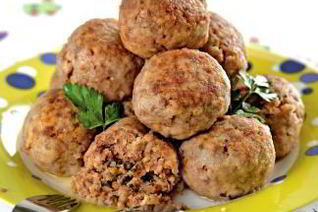 Тефтели из баранины с пшенкой