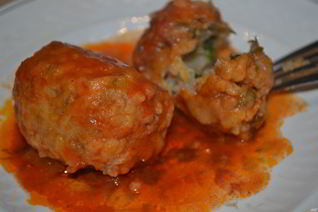 Тефтели из фарша с рисом