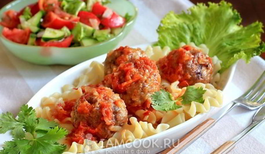 Рецепт тефтели из говяжьего фарша с подливкой