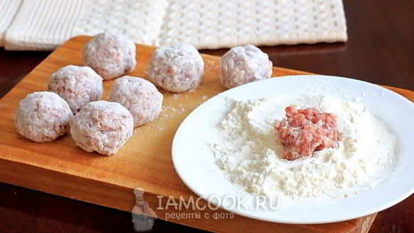 ШАГ 5. тефтели из говяжьего фарша с подливкой