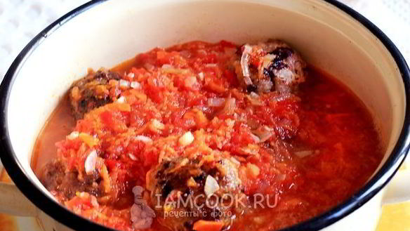 ШАГ 11. тефтели из говяжьего фарша с подливкой