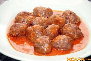 Тефтели из говяжьего фарша