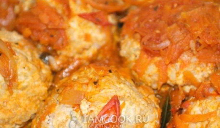 Рецепт тефтели из индейки с рисом