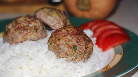 ШАГ 2. тефтели из индейки с тыквой