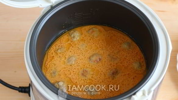 ШАГ 15. тефтели из индейки в мультиварке