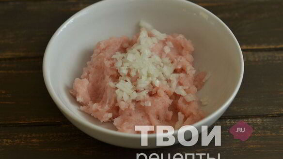 ШАГ 2. тефтели из индейки