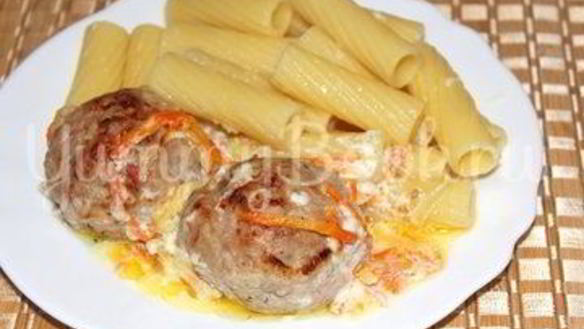 ШАГ 13. тефтели из мяса индейки в сливочном соусе