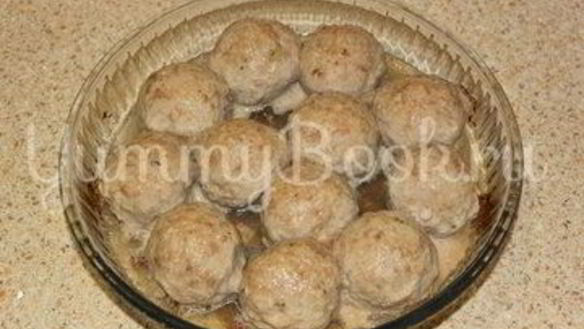 ШАГ 10. тефтели из мяса индейки в сливочном соусе