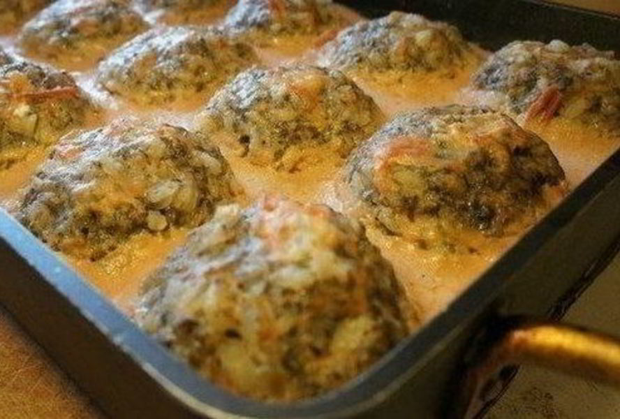 Тефтели из мясного фарша с грибами