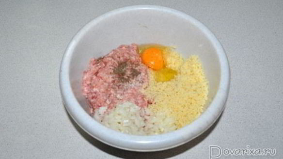 ШАГ 2. тефтели из мясного фарша с кускусом