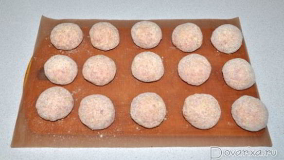 ШАГ 6. тефтели из мясного фарша с кускусом