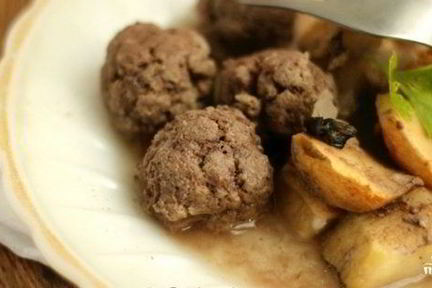 Тефтели из яблок