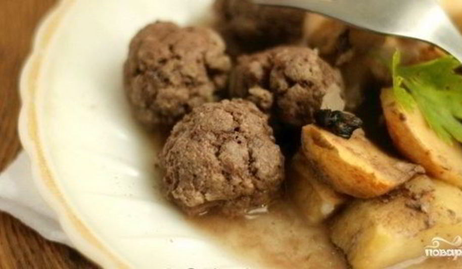 Рецепт тефтели из яблок