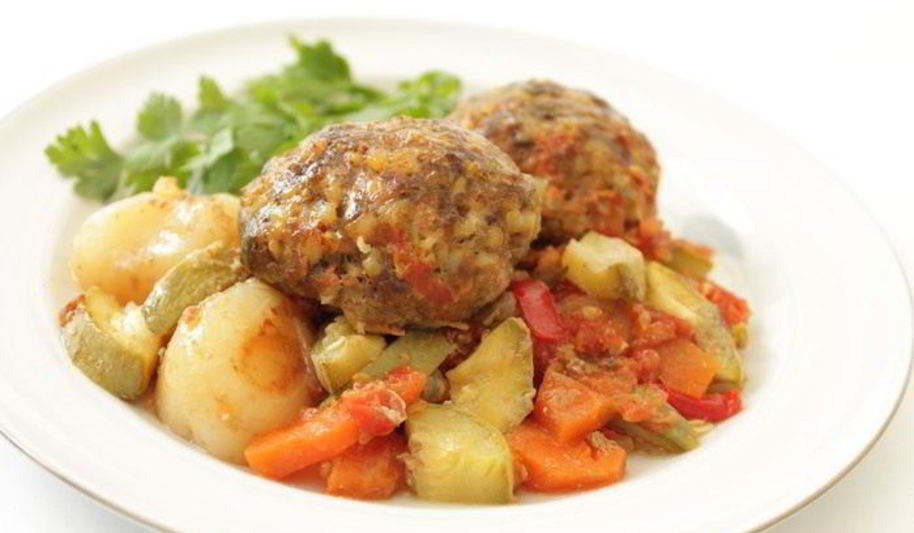 Рецепт тефтели с булгуром и кабачком