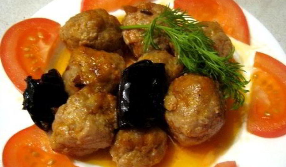 Рецепт тефтели с черносливом