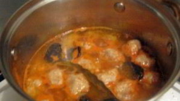 ШАГ 9. тефтели с черносливом