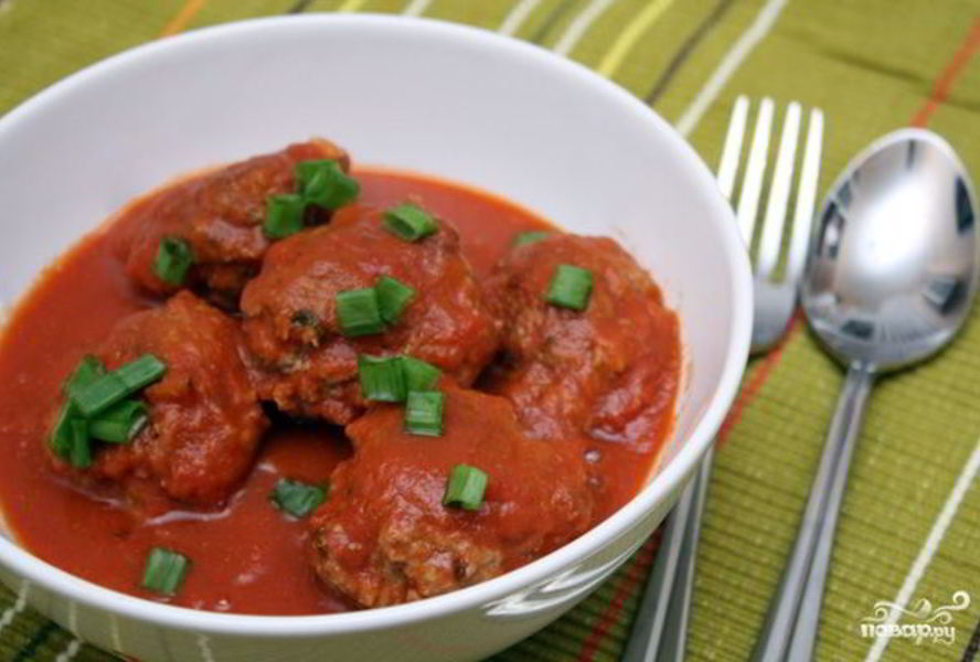 Тефтели с гречкой в мультиварке