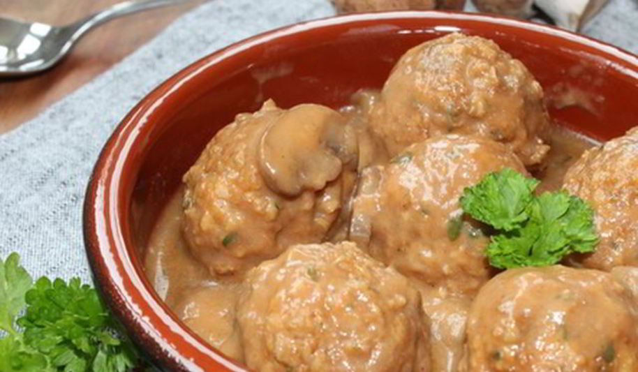 Рецепт тефтели с грибами