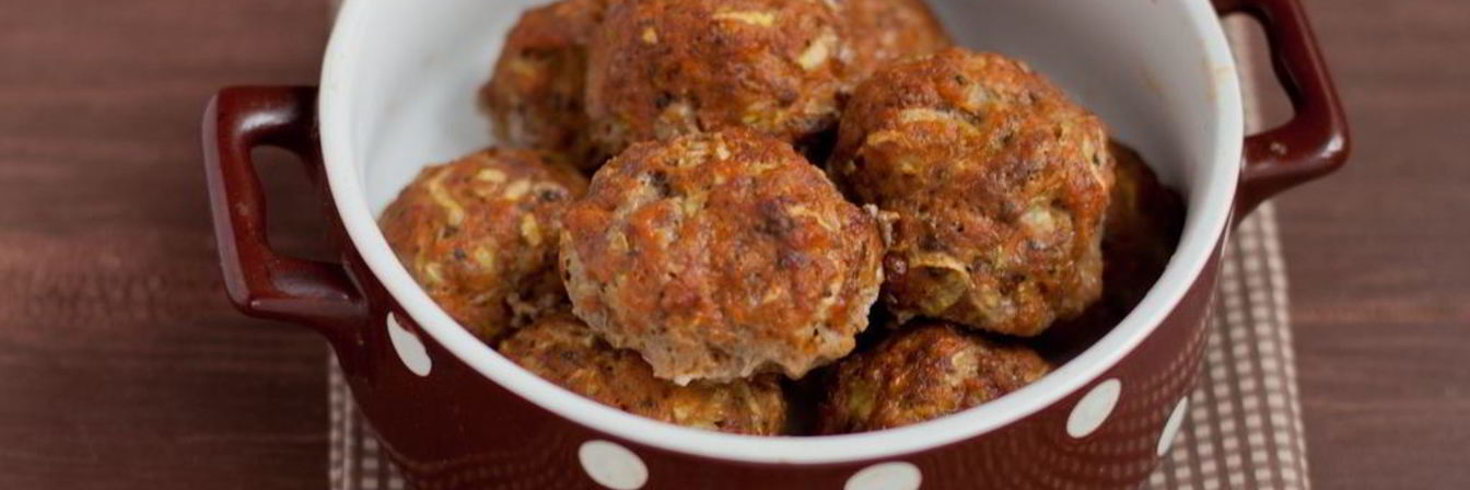 Тефтели с кабачком и тыквой