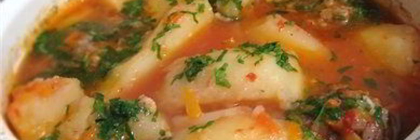 Тефтели с картошкой