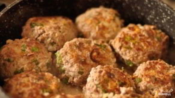 ШАГ 3. тефтели с начинкой