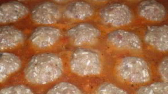 ШАГ 4. тефтели с плавленым сыром