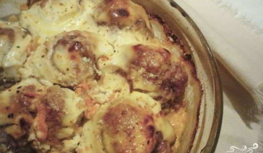 Рецепт тефтели с подливкой из сметаны