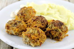 Тефтели с рисом в духовке