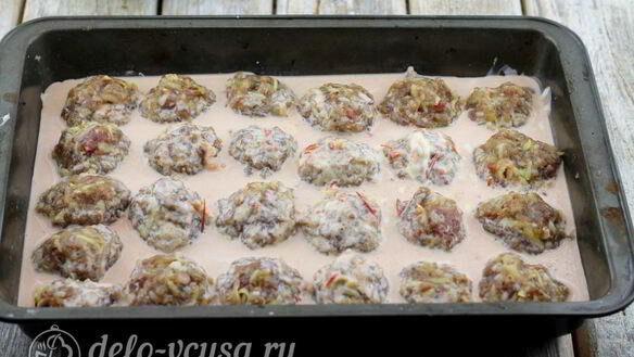 ШАГ 8. тефтели с рисом в духовке