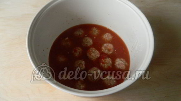 ШАГ 8. тефтели с рисом в мультиварке