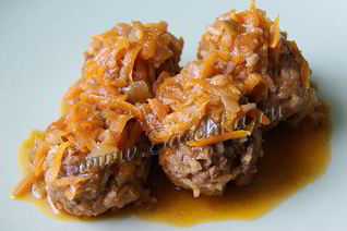 Тефтели с рисом