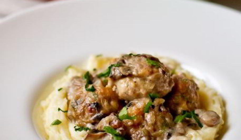 Рецепт тефтели с соусом из шампиньонов