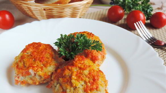 ШАГ 8. тефтели с цветной капустой