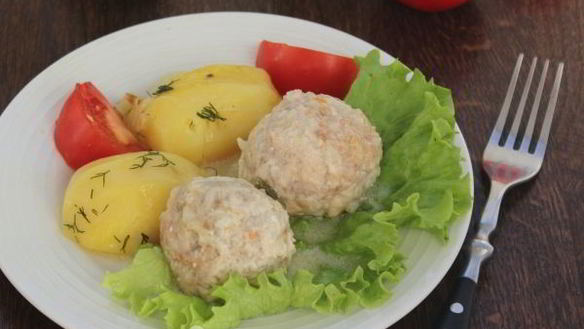 ШАГ 12. тефтели в белом соусе