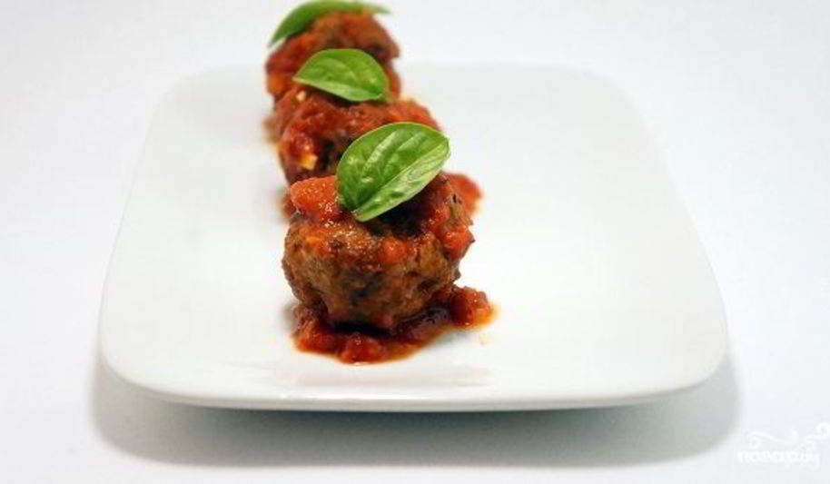 Рецепт тефтели в духовке с сыром