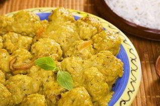 Тефтели в манговом соусе