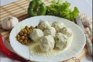 Тефтели в сырном соусе