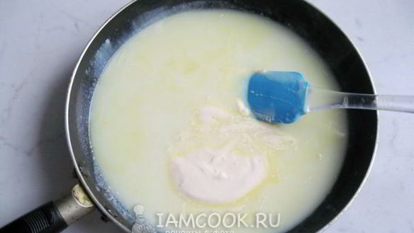 ШАГ 10. тефтели в сырном соусе